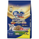 【ふるさと納税】銀のスプーン 贅沢素材バラエティ 肥満が気になる猫用 1.1kg×6袋【1531882】