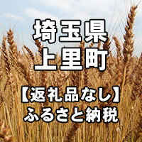 1位! 口コミ数「0件」評価「0」埼玉県上里町への寄付（返礼品はありません）