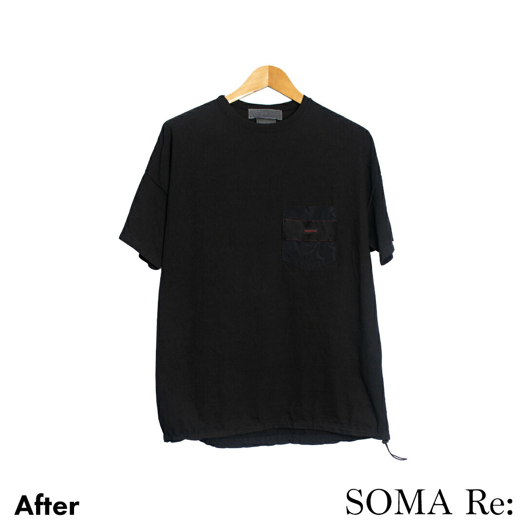 【ふるさと納税】A-028 SOMA Re:服の染め直し・黒染めサービス(半袖Tシャツ等)