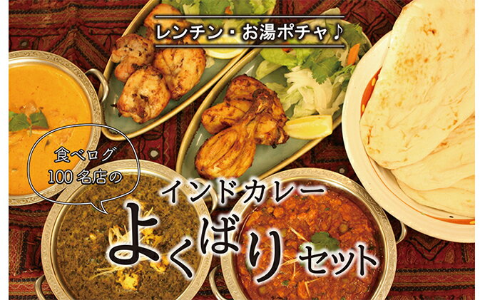 【ふるさと納税】印度料理シタール インドカレーよくばりセット【カレー 加工食品 レトルト食品】　【 惣菜 レトルト 簡単調理 】