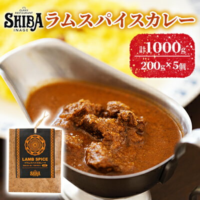 10位! 口コミ数「0件」評価「0」シバのラムスパイスカレー【5個】【 惣菜 レトルト カレー 】　【 惣菜 レトルト レトルトカレー 時短 簡単調理 ランチ 昼ごはん 夕飯 ･･･ 