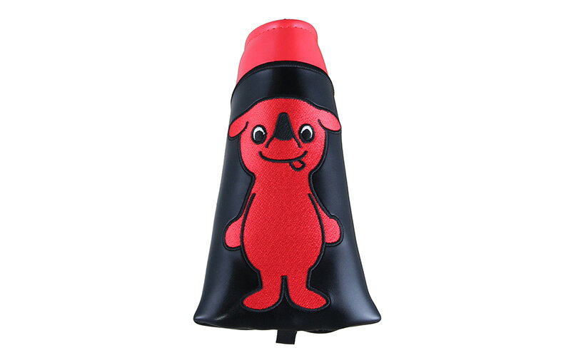 【ふるさと納税】チーバくんヘッドカバーコレクションVol.1 RED×BLACK EDITION ピン型パター用 ゴルフ ヘッドカバー マグネットタイプ 千葉市 千葉県
