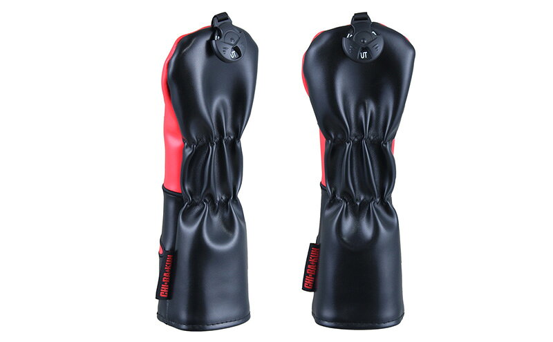【ふるさと納税】チーバくんヘッドカバーコレクションVol.1 RED×BLACK EDITION ユーティリティー用 ゴルフ ヘッドカバー 軽量 千葉市 千葉県