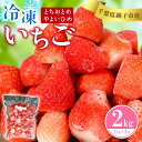 【ふるさと納税】 (先行予約)冷凍いちご 2kg ( 1kg × 2 ) とちおとめ やよいひめ 冷凍イチゴ 神原いちご園 銚子産 苺 いちご イチゴ 真空パッ...