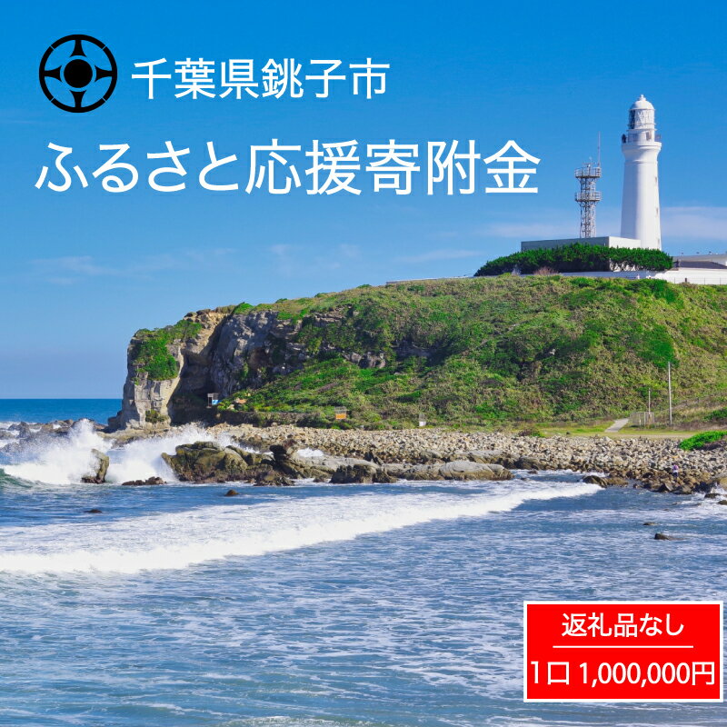 9位! 口コミ数「0件」評価「0」 千葉県 銚子市 ふるさと 応援寄附金 1000000円 返礼品なし （ご寄附のみとなります）