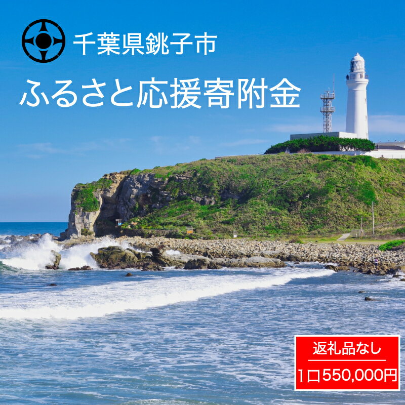 11位! 口コミ数「0件」評価「0」 千葉県 銚子市 ふるさと 応援寄附金 550000円 返礼品なし （ご寄附のみとなります）