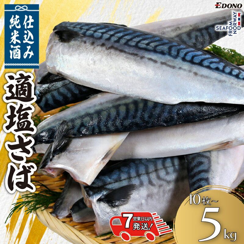 適塩さば 純米酒仕込み [ 選べる 容量 ] 10枚 〜 5kg [ スピード配送 ]