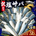 【ふるさと納税】 訳あり 塩さば 【選べる容量】 約2.8kg ~ 約3.6kg さば 鯖 フィレ 切り身 魚 小分け 魚介 弁当 惣菜 おかず つまみ 塩焼き...