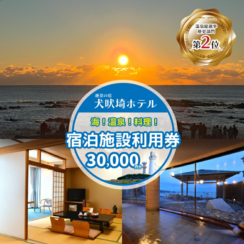 【ふるさと納税】 犬吠埼ホテル 宿泊ギフト券 3万円分~5万円分 ホテル 宿泊 チケット 旅行 旅 観光 海 おすすめ 日の出 銚子 温泉 温泉選手権 元湯 料理 海鮮 犬吠埼 GW お盆 年末年始 ギフト 贈り物 贈答 ふるさと納税宿泊 ふるさと納税ホテル 千葉県 銚子市 犬吠埼ホテル