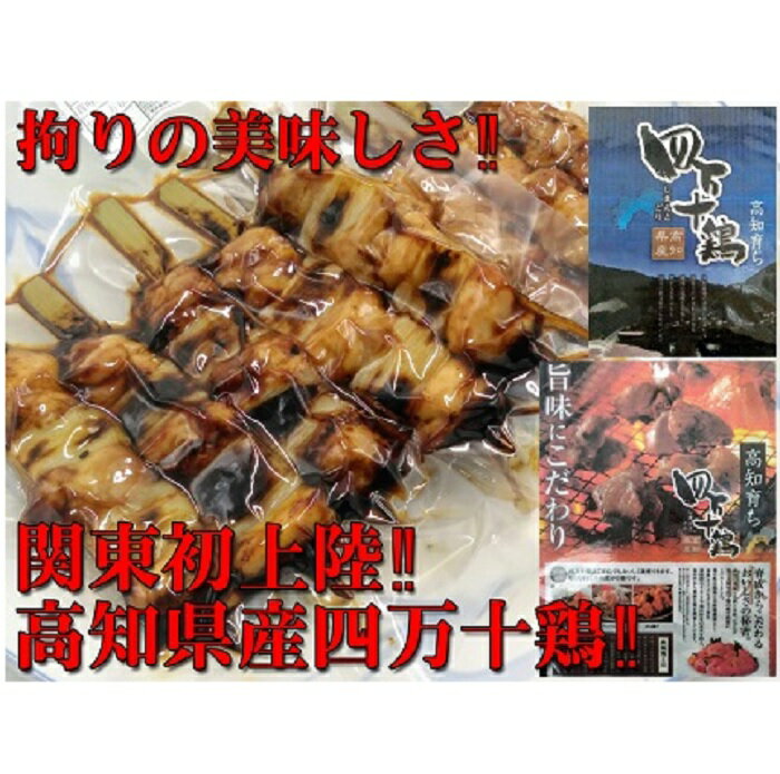 26位! 口コミ数「1件」評価「4」四万十鶏・二種盛焼き鳥