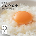 27位! 口コミ数「0件」評価「0」生で食べて美味しい　幸せの青いたまご　アロウカナ　30個セット　奈良養鶏園　農場HACCP認証　船橋産　希少　卵　玉子　鶏卵　たまごかけご飯･･･ 