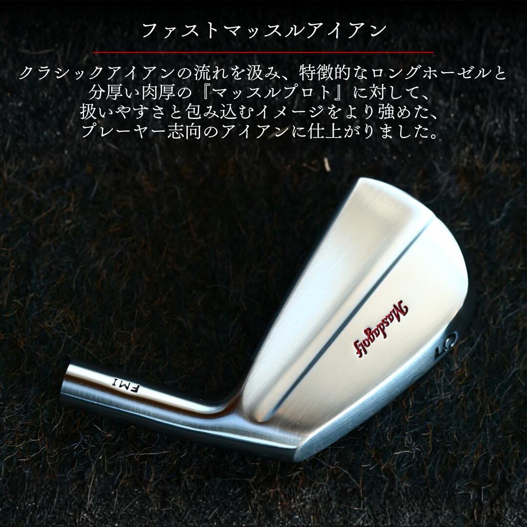 【ふるさと納税】ゴルフ ゴルフクラブ アイアン ファストマッスルアイアン FMIアイアン マスダゴルフ 受注生産 おすすめ 千葉県 船橋市 ゴルフ用品 送料無料 確定申告 限度額 シミュレーション