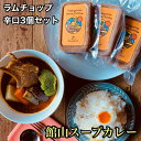【ふるさと納税】館山スープカレー(ラムチョップ)冷凍パック 辛口3人前【配送不可地域:離島】【1483378】