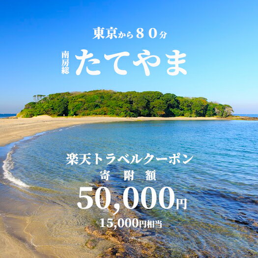 【ふるさと納税】千葉県館山市の対象施設で使える楽天トラベルクーポン寄付額50,000円