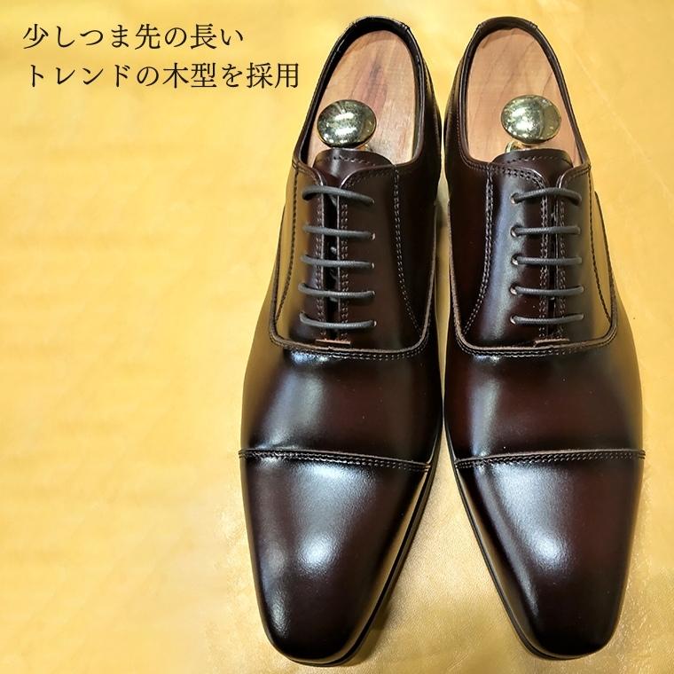 【ふるさと納税】ビジネスシューズ トレンド ストレートチップ LV431 ブラウン 24.5cm 25cm 25.5cm 26cm 26.5cm 27.0cm