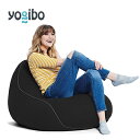 【ふるさと納税】Yogibo Lounger(ヨギボー ラウンジャー)ブラック【配送不可地域:離島】【1172123】