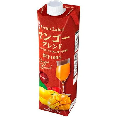 スジャータめいらく マンゴーブレンド 1000ml 6本セット