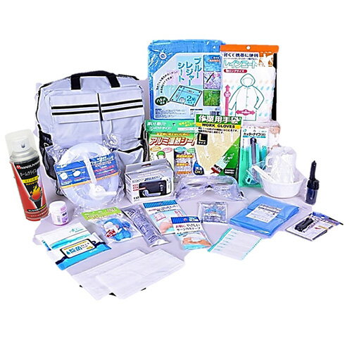 【ふるさと納税】No.133 マルヤマ　避難セット　スタンダードタイプ ／ 防災 災害 グッズ レスキュー用品 送料無料 千葉県のサムネイル