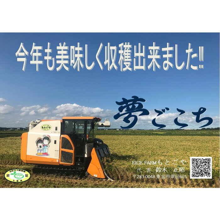 【ふるさと納税】 精白米 夢ごこち 5kg 米 お米 kome コメ おこめ 精米 コシヒカリ...