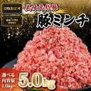 【ふるさと納税】 \最短7営業日以内発送/ 豚肉 ミンチ 選べる 3/4/5 kg 小分け 真空パック 500g 豚 ひき肉 挽肉 挽き肉 精肉 千葉 県産 銘...