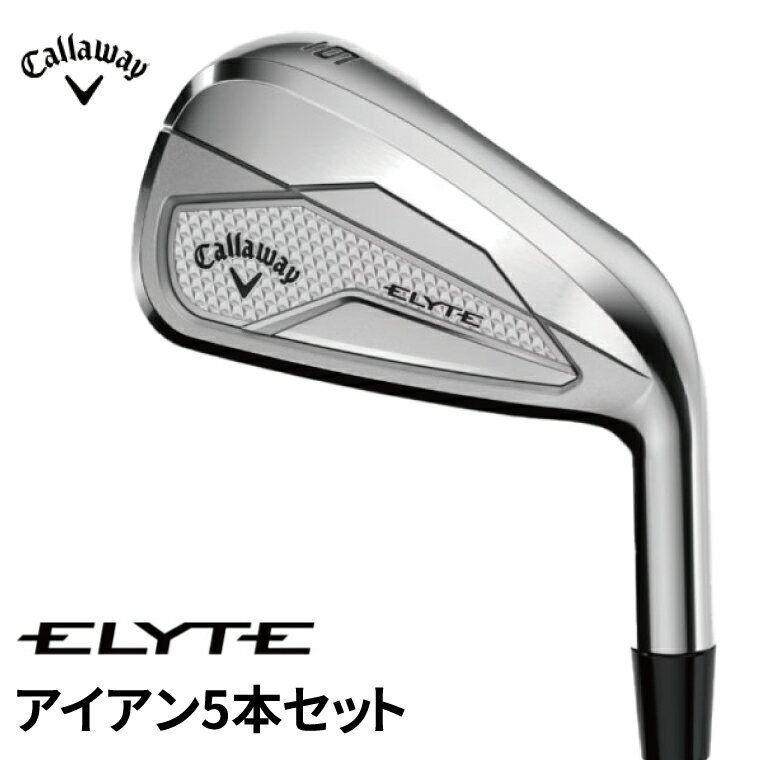 【ふるさと納税】 キャロウェイ ELYTE アイアン 5本セット Callaway ゴルフ ゴルフクラブ スポーツ エリート