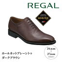 【ふるさと納税】 REGAL リーガル 日本製 革靴 ビジネス 選べる 24.0cmから27.0cm ホールカット プレーントゥ本革 国産 靴 紳士靴 シューズ...
