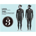 22位! 口コミ数「0件」評価「0」LEXOL WETSUITS 3パーツで構築された『THE3』フルスーツ:素材Ge.ESPA【1278904】