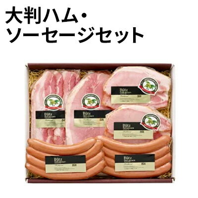 大判 ハム ソーセージ セット ベーコン ウインナー　【 詰め合わせ ウィンナー 豚肉 食べ比べ 豚 肉 お肉 スライス 】