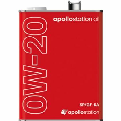 エンジンオイル apollostation oil 0W-20SP/GF-6A　