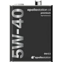 【ふるさと納税】エンジンオイル apollostation oil premium 5W-40 SN/C3 【雑貨 日用品 エンジンオイル premium 5W-40 SN/C3】