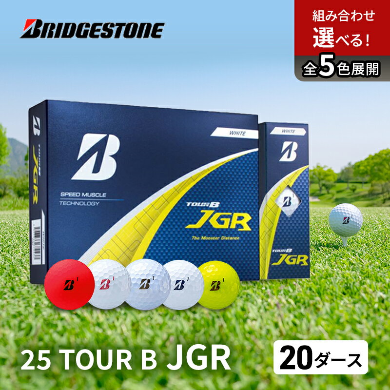【ふるさと納税】ゴルフ 25TOUR B JGR 20ダースセット ゴルフボール ブリヂストン