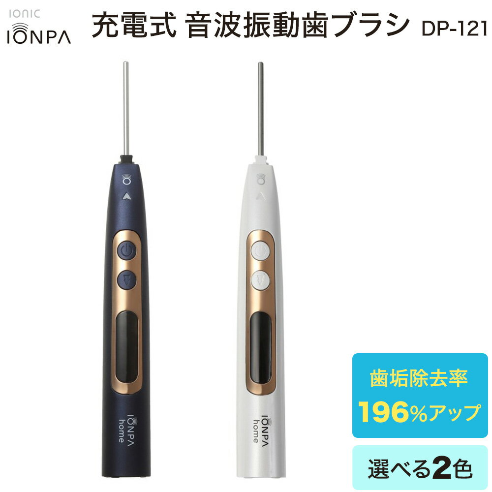 【ふるさと納税】電動歯ブラシ 音波振動歯ブラシ IONPA home DP-121 本体 イオン USB 充電 ionic アイオニック 電動 歯ブラシ はみがき 家電