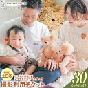 【ふるさと納税】スタジオ 撮影 利用チケット 土日祝 シャルル・メゾン・フォトグラファーズ 30カット分 株式会社C・B・H《30日以内に出荷予定(土日祝除く)》千葉県 流山市 送料無料 写真 フォトスタジオ 撮影 チケット 誕生日 マタニティ 入学 家族写真 ペット 記念