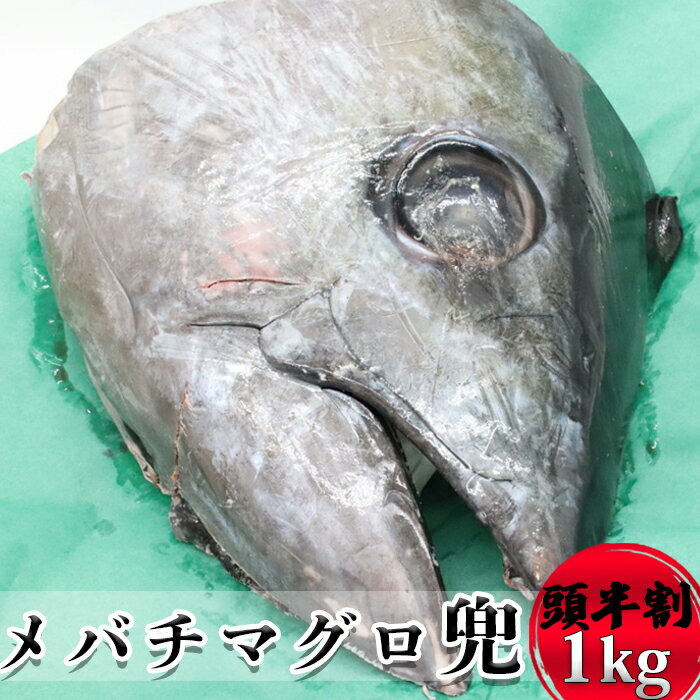 メバチマグロ兜 頭半割1個分(1kg)[0011-0014]