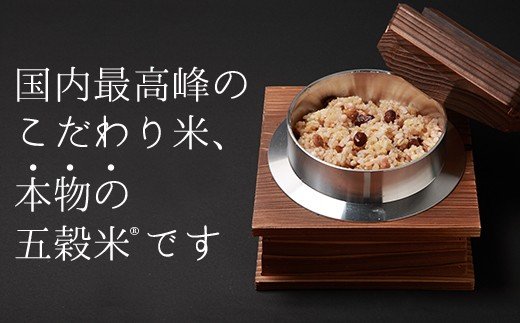 【ふるさと納税】定期便 6ヶ月 五穀米(R) 420g ( 3合 パック) × 3袋 6ヶ月 iTQi 優秀味覚賞受賞 世界が認めた雑穀 9種類の雑穀 すべて国内産 丸麦 はと麦 大豆 小豆 黒豆 あわ ひえ きび 玄米 送料無料 食味鑑定士 お米のソムリエ厳選 石川商店 君津市 千葉県