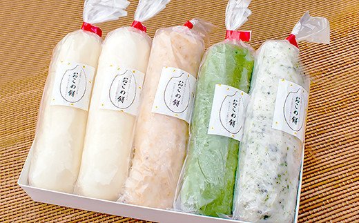 【ふるさと納税】国産 棒もち & もにぎり セット 棒もち（各250g）×計5本（白×2本 よもぎ×1本 のり×1本 玄米×1本) & もにぎり （各90g）×計6個 (しお×1個 玄米×2個 よもぎ×1個 のり×1個) おにぎりサイズ お餅 専門 餅工房 貞元 君津市 きみつ 千葉県