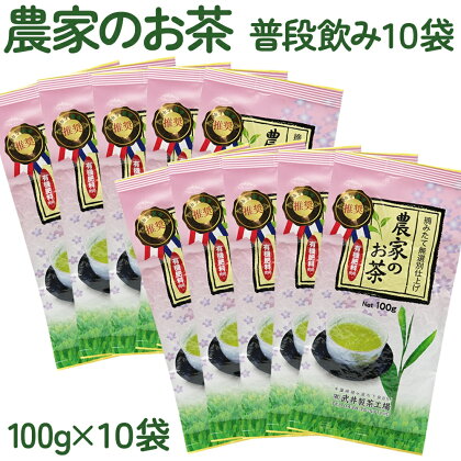 袖ケ浦産日本茶 農家のお茶 普段飲み10袋 [0097] お茶 緑茶 千葉