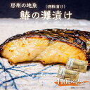 【ふるさと納税】房州の地魚 鰆の酒粕漬け(灘漬け)110g×2袋 千葉県 南房総市 グルメ 酒の肴 お手軽 おかず レシピ 焼き魚 熟成 2切れ 個包装 お取り...