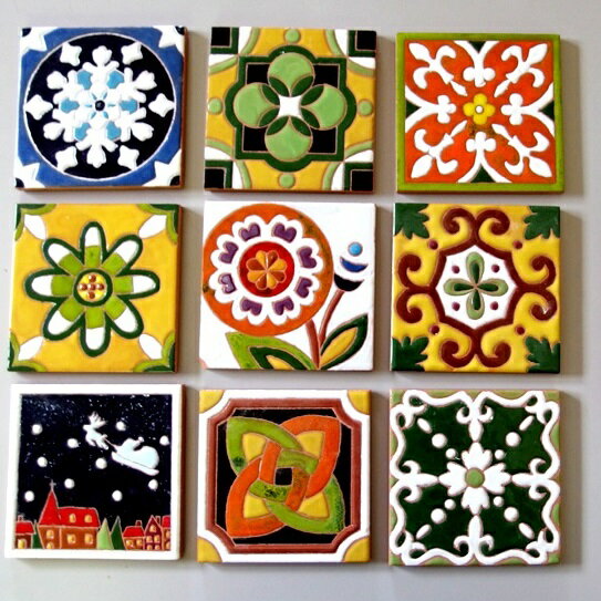 【ふるさと納税】 スペインタイル 絵付け 体験 レッスン　5651-0942のサムネイル