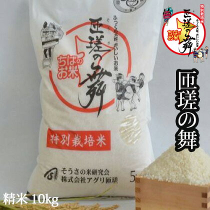 No.236 匝瑳の舞　精米10kg（5kg×2） ／ お米 白米 ふさこがね 特別栽培 送料無料 千葉県