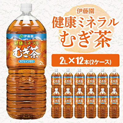 30位! 口コミ数「1件」評価「3」 伊藤園 健康ミネラルむぎ茶 2L × 12本 ( 2ケース )_ お茶 飲料 ソフトドリンク まとめ買い 常備品 麦茶 むぎ茶 【配送不可･･･ 