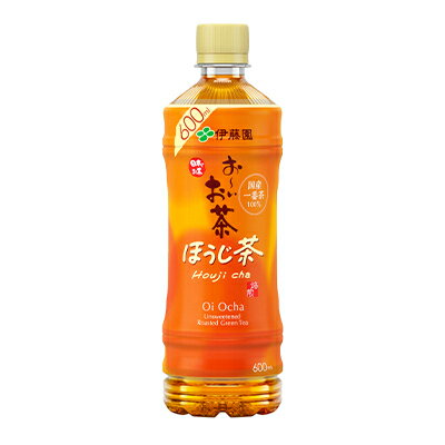 【ふるさと納税】おーいお茶 ほうじ茶 600ml 48本 (2ケース) 伊藤園 ペットボトル 飲料【配送不可地域：離島・沖縄県】【1427734】