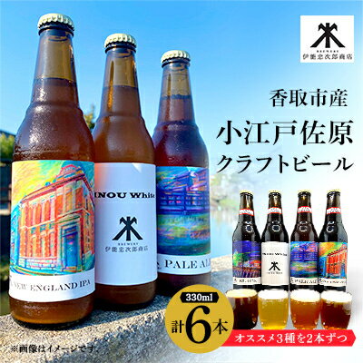 【ふるさと納税】小江戸佐原　クラフトビール6本セット【配送不