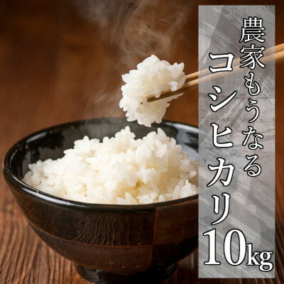 【ふるさと納税】【令和5年産】農家もうなる おりもと農園のコシヒカリ10kg(5kg×2袋)【1389818】