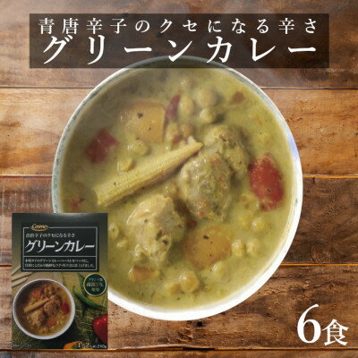 南部どり使用 グリーンカレーレトルト6食セット