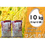 【ふるさと納税】【令和5年産】　関東一早場米産地　千葉県いすみ市産　コシヒカリ精米10kg(5kg×2袋)【1445863】