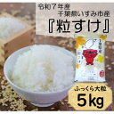 【ふるさと納税】【令和7年産米】 ふっくら大粒 千葉県いすみ市産粒すけ 精米5kg【1546628】