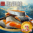  チリ産 定塩 塩銀鮭 切り落とし 端材 (約3kg) 鮭 さけ サケ シャケ 魚 お弁当 おかず 冷凍 人気 海鮮 