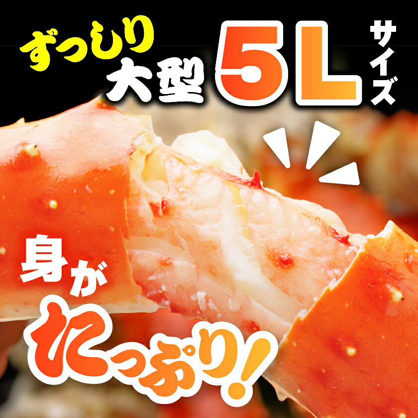 【ふるさと納税】ボイルタラバ蟹1kg_ 美味しい 人気 高級 タラバガニ カニ 蟹 海鮮 贅沢 【配送不可地域：離島】【1607917】 f122386-isumi-10000730 千葉県いすみ市 サンプル画像3