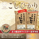 【ふるさと納税】令和7年産 2年連続特A評価!千葉県産コシヒカリ10kg(5kg×2袋) ふるさと納税 米 お米 10kg 千葉県産 大網白里市 コシヒカリ 精米 こめ 送料無料 E024